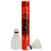 亚狮龙（RSL）羽毛球训练比赛稳定耐打RSL7K号77速鸭毛12只/桶