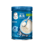 Gerber 嘉宝 临期 嘉宝米粉原味米粉宝宝高铁米糊250g(初期)罐装谷物