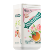 绿箭(DOUBLEMINT)木糖醇口香糖茶立方玫瑰乌龙茶味40g/瓶 口气清新糖