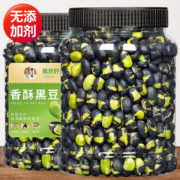 京东百亿补贴:春江月黑豆即食黑豆【特大颗粒】500g*1罐装