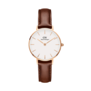 丹尼尔惠灵顿（DanielWellington）DW女表皮革表带28mm欧美简约风时尚石英表生日礼物DW00100231