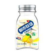 都市牧场 爽口含片清新口气维c糖薄荷糖水果味零食组合装礼物糖果 【4瓶】柠檬味（无糖）