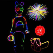 KIDNOAM 荧光棒 【100只荧光棒+2付眼镜】