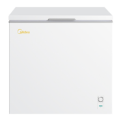 美的（Midea）203升冷藏冷冻转换冰柜家商用大冷柜一级能效节能卧式囤货高颜值小冷柜203KMD(E)