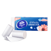 维达（Vinda）实芯卷纸 超韧系列4层78克*10卷提装