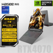 Hasee 神舟 战神T8 16英寸游戏本 (i9-13900HX、32GB、1TB、RTX4070))
