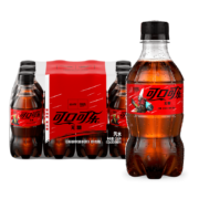 需入会、plus会员:可口可乐 零度汽水  300ml*12瓶 2件整箱装