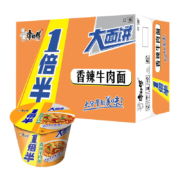 京东百亿补贴:康师傅 方便面整箱装 一倍半香辣牛肉 110g*12桶