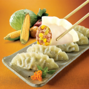 希杰（CJ）必品阁饺子速冻 玉米猪肉300g*8件