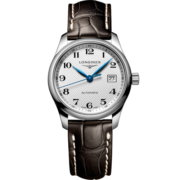 浪琴（LONGINES）林志玲推荐 瑞士手表 名匠系列 机械皮带女表 L22574783