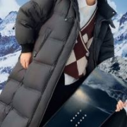 京东京造 90绒  长款羽绒服