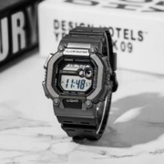 CASIO 卡西欧 手表男士复古小方块网球运动防水数显学生手表W737海外直邮