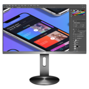 AOC 27英寸 4K高清 IPS广视角 99%sRGB 商用办公节能 低蓝光不闪旋转升降 三边微边 液晶电脑显示器 U2790PQU