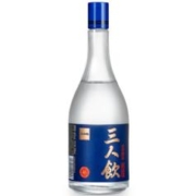 京东百亿补贴：江小白 三人饮 清香型白酒 46度 500ml 单瓶