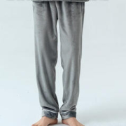 惠寻 男士家居服套装 6930789327330 烟灰色 XXL