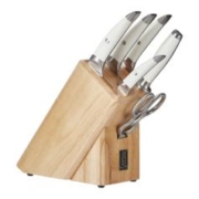 tuoknife 拓 白色刀具套装德国钢菜刀厨房切片切肉刀水果刀家用斩骨剁骨砍骨刀 白色