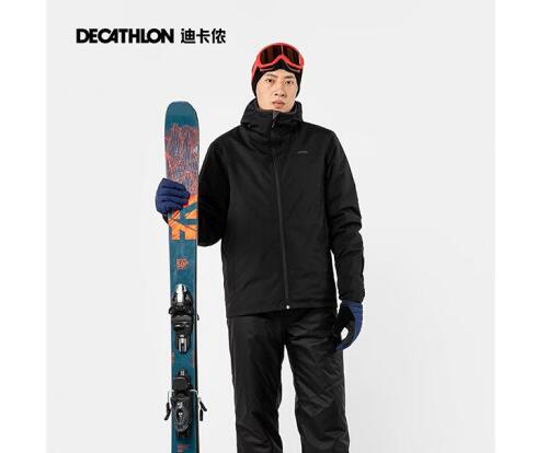 迪卡侬（DECATHLON）滑雪服男女保暖防水防风成人夹克单板双板棉服外套