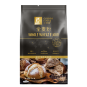 PLUS会员：GOLDEN STATUE 金像牌 全麦粉 1kg*3件