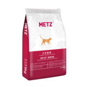 玫斯（metz）发酵鲜肉挑嘴理肤全价宠物猫粮幼猫成猫通用粮5kg共10斤