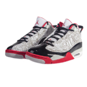 京东百亿补贴：NIKE 耐克 新款Jordan Dub Zero白黑红减震复古运动篮球鞋