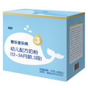 君乐宝（JUNLEBAO）奶粉3段乐纯卓悦幼儿配方12-36个月 1200克