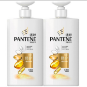潘婷 洗发水 氨基酸乳液 修护强韧秀发 深层滋养 洗发水洗发膏 500g*2瓶