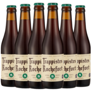 罗斯福（Rochefort）比利时进口啤酒 修道士精酿 精酿啤酒 8号啤酒 330ml*6瓶