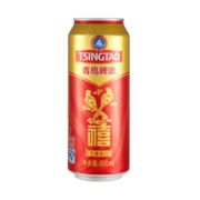 青岛啤酒（TsingTao） 青岛啤酒  千禧临门10度 500ml*12听