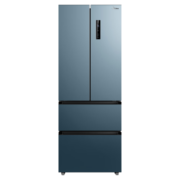 美的（Midea）冰箱432升法式多门四开门 家用双变频双循环 PT净味 一级能效智能温湿精控电冰箱BCD-432WFPZM(E)