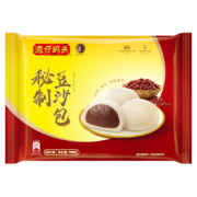plus会员：湾仔码头 秘制豆沙包  早餐包子 早茶点心生鲜早餐速食速冻面点700g 20只*2件