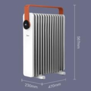 Midea 美的 HYW22KRB 电热油汀 13片