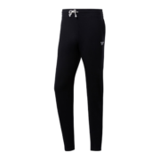 Reebok锐步官方男子CUFFE PANT抽绳系带经典百搭舒适运动休闲卫裤 FK6024_黑色 A/2XL