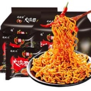 同碗福 蟹黄拌面即食火鸡面方便面咸蛋黄速食拌面泡面整箱袋装批发食品 火鸡面5包