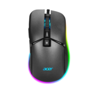 宏碁(acer)暗影骑士 有线游戏鼠标 LOL吃鸡CF Y910升级版 电脑笔记本家用办公 RGB流光电竞鼠标 黑色OMW130