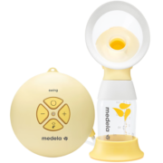 美德乐（Medela）吸奶器电动吸乳器单边防逆流舒适按摩母乳喂养丝韵舒悦版
