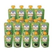 Heinz 亨氏 婴儿无添加水果泥果汁泥宝宝辅食泥120g*14袋