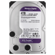 西部数据（WD）4t 紫盘SATA6Gb/s 256M垂直CMR监控机械硬盘WD43PURZ