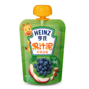 亨氏（Heinz）乐维滋果泥120g宝宝婴儿辅食佐餐泥儿童果泥（6个月以上适用） 果泥120g*9