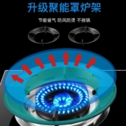 荣事达（Royalstar）燃气灶煤气灶双灶家用猛火天然气台式嵌入式两用灶具 大火力液化气炉具 【聚能环】五环猛火+不锈钢（瓶装液化气）