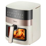 Midea 美的 可视 智控空气炸锅家用6.3L MF-KZC6381