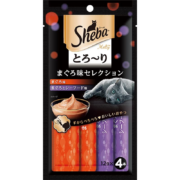 PLUS会员: 希宝  原装进口猫条 吞拿鱼+海鲜 12g*4条