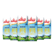 需首购、plus会员: 安佳（Anchor）3.6g蛋白质 全脂纯牛奶 250ml*6盒