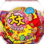 TATA 大大 柔软泡泡糖 什锦味 675g