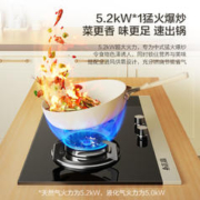 CHIGO 志高 燃气灶双灶 天然气灶双灶具家用液化气煤气灶台式嵌入式两用包安装