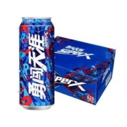 SNOWBEER 雪花 啤酒（Snowbeer）勇闯天涯 superX 500ml*18听 赠黄飞红 麻辣花生25g*10袋