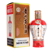 茅台（MOUTAI）中信金陵（赤龙焕彩红色）酱香型白酒 53度 500ml 单瓶装