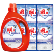 雕牌 除菌馨香洗衣液8斤（1kg*瓶+500g*6袋）除菌率99% 新老包装随机
