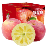京东百亿补贴：喵鲜君 新疆阿克苏红富士冰糖心苹果 带箱10斤 果径75-85mm