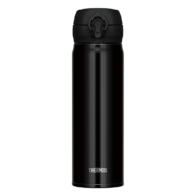 膳魔师 (THERMOS) 保温杯保冷杯时尚黑500ml不锈钢车载水杯男女学生杯子