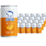 北冰洋 橙汁汽水迷你罐200ml*12听